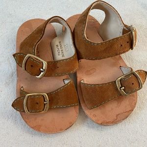Misha Puff Suede Sandals